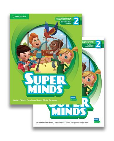 Super Minds 2 Students Book with e-Book and Workbook with Digital Pack (2nd Edition)