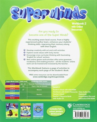 Super Minds Level 2 Workbook with Online Resources