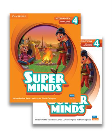 Super Minds 4 Students Book with e-Book and Workbook with Digital Pack(2nd Edition)