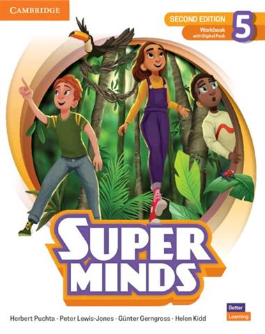 Super Minds 5 Students Book with e-Book and Workbook with Digital Pack (2nd Edition)