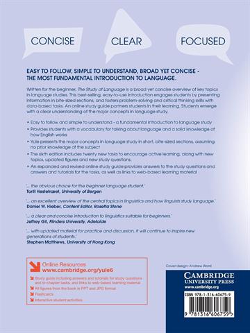 The Study of Language ( Sixth Edition)