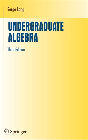 Undergraduate Algebra 3th Edition