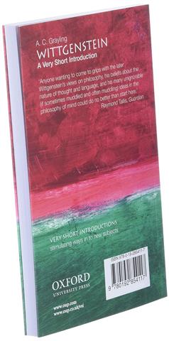 Wittgenstein,  A.C Grayling (A Very Short Introduction)