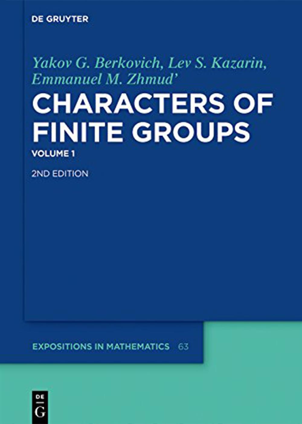 Characters of Finite Groups. Volume 1 