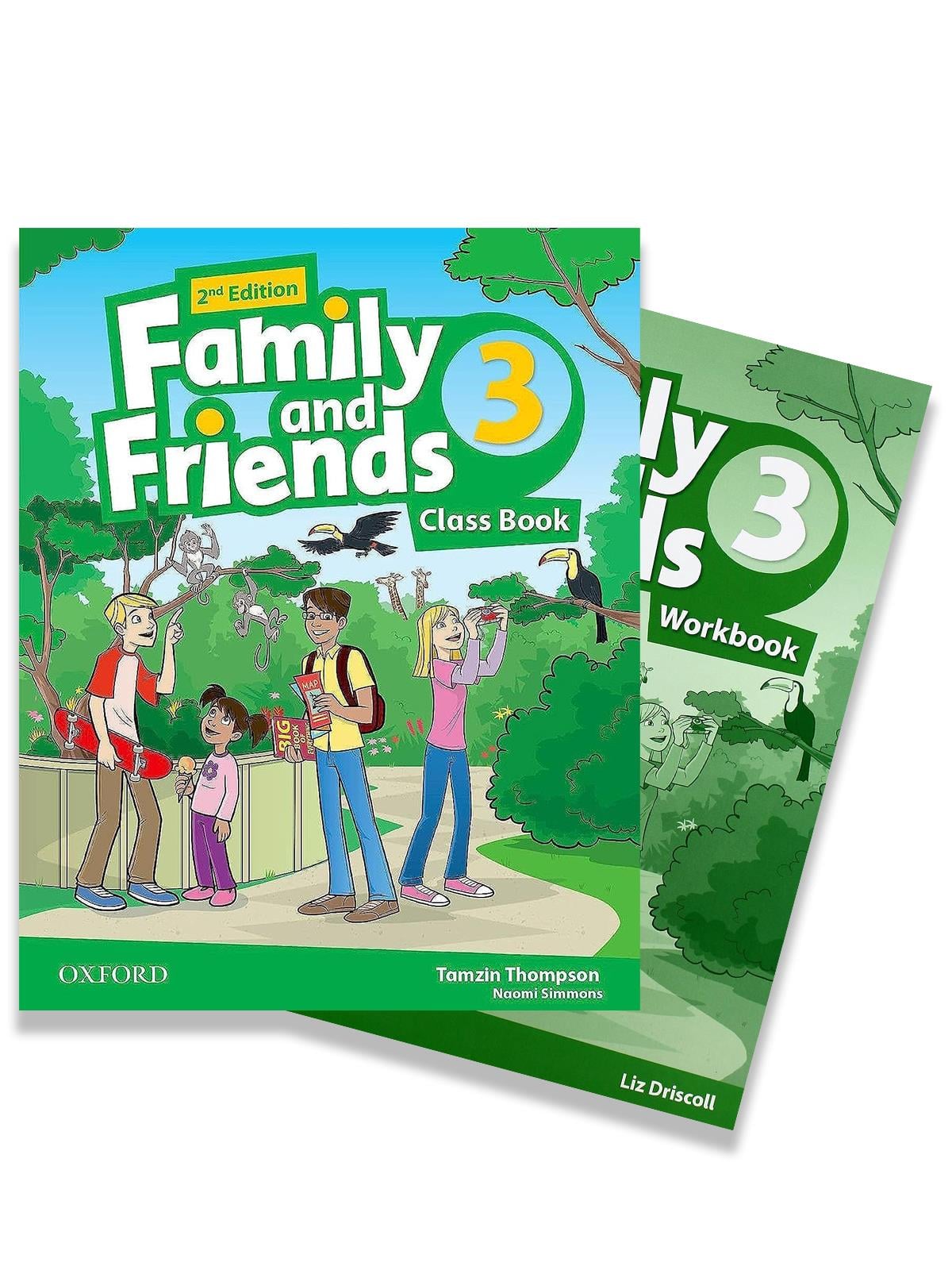 Family and Friends Level 3 Class Book + Workbook with Online Practice