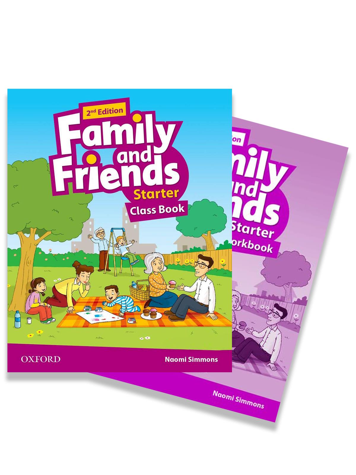Family and Friends Level Starter Class Book + Workbook with Online Practice
