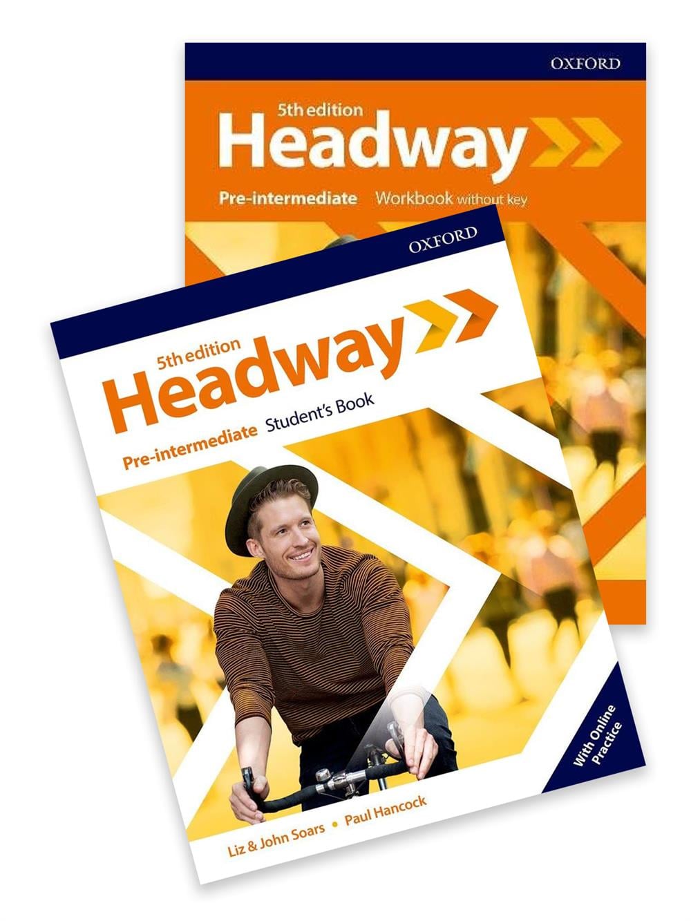 Headway Pre-Intermediate Students Book with Online Practice + Workbook without Key (5.Edition)