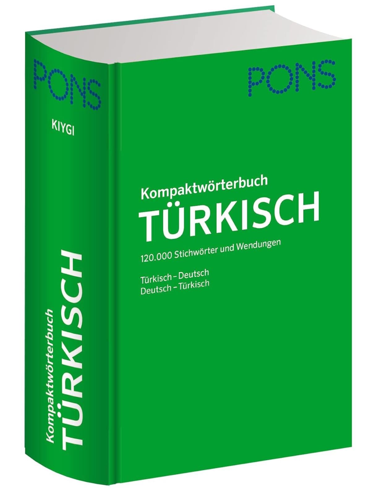 PONS Kompaktwörterbuch Türkisch - Türkisch-Deutsch / Deutsch-Türkisch