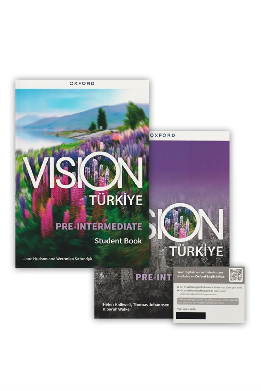 Vision Türkiye Pre-Intermediate Student's Book + Workbook + Online Practice Code