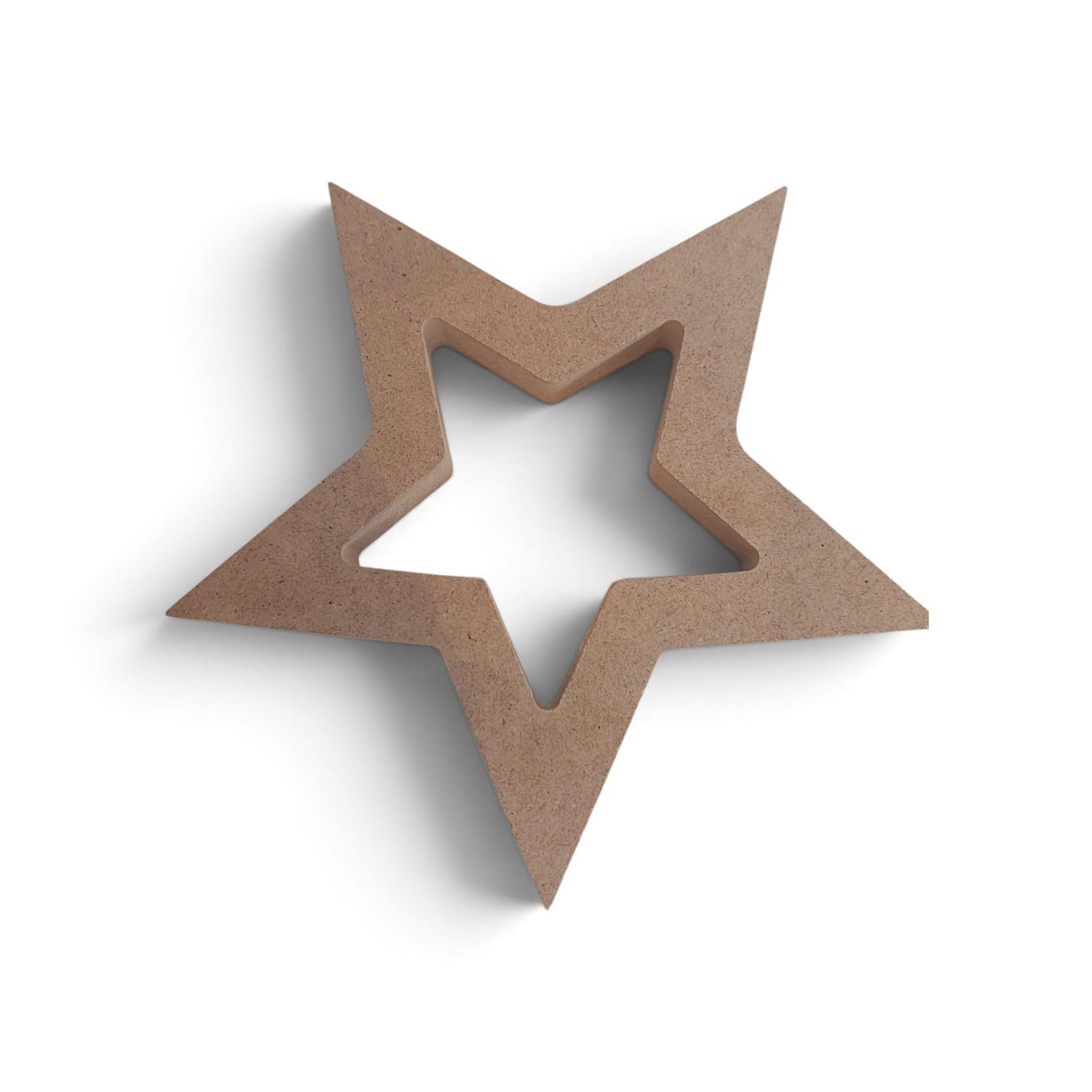 AHŞAP İÇİ BOŞ YILDIZ 15.5CM