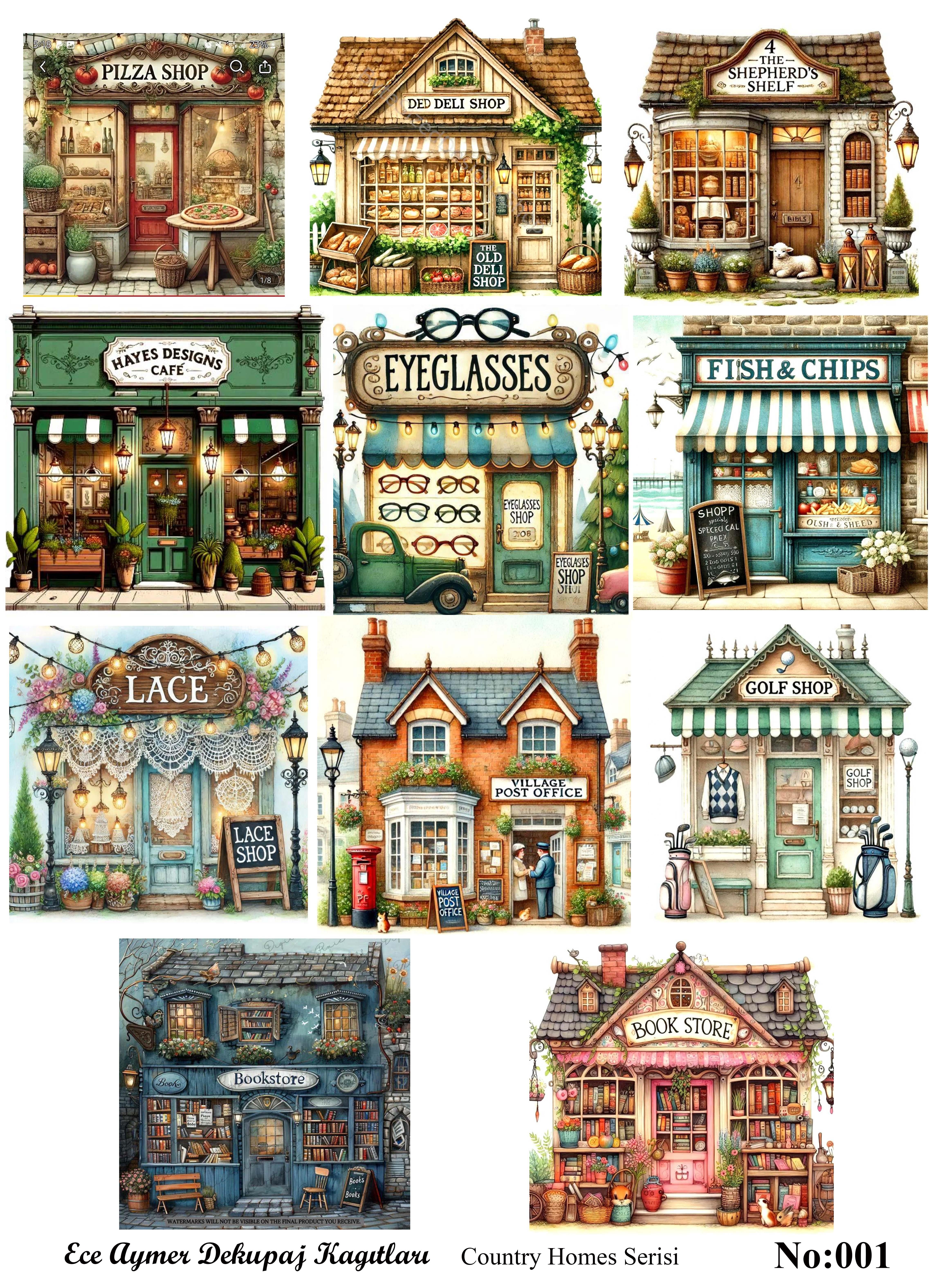 EV DEKUPAJLARI COUNTRY HOMES NO:001