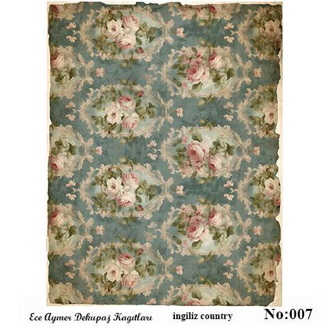 İNGİLİZ COUNTRY DEKUPAJ 07