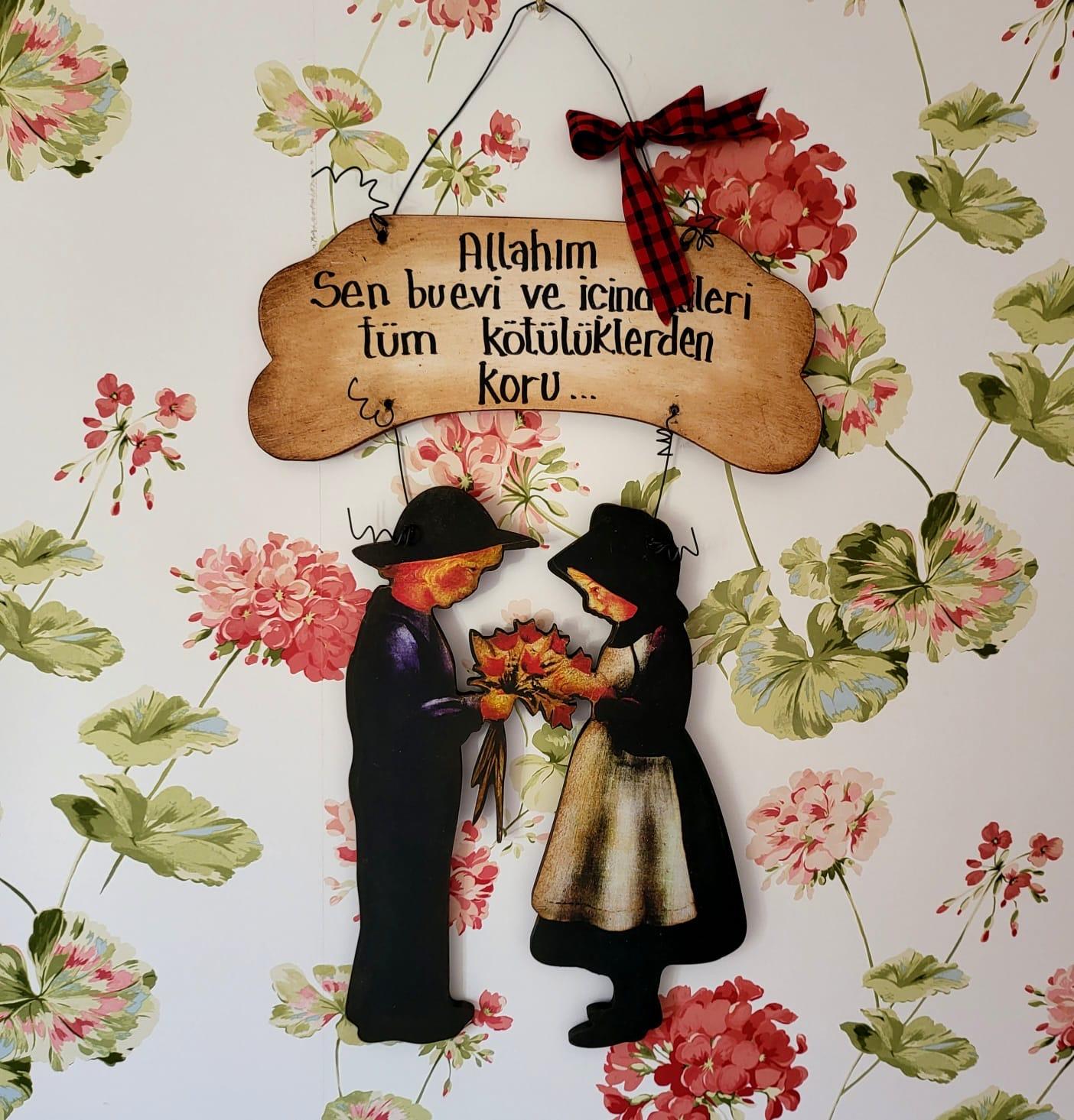 KIZ ERKEK DUA DUVAR PANOSU