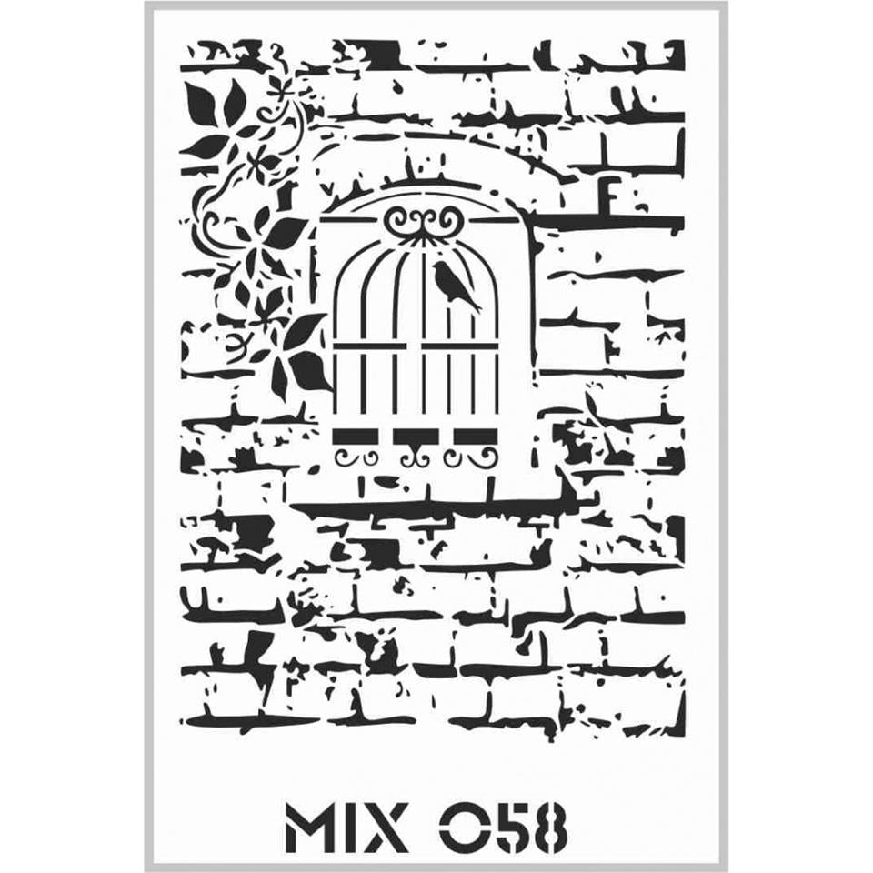 STENCİL MİX SERİ  058