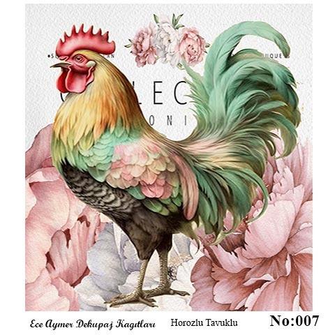 TAVUKLU HOROZLU DEKUPAJ 007