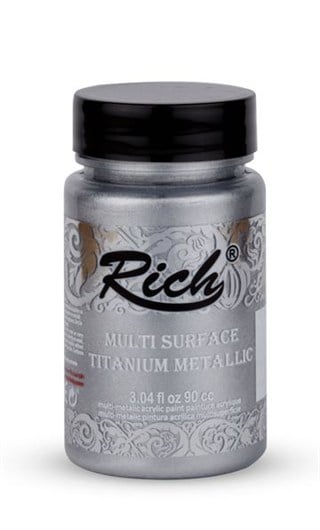 MULTİ TİTANYUM METALİK ANTİK GÜMÜŞ