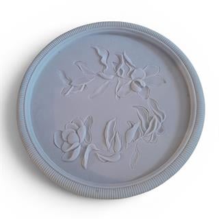 POLYESTER ÇİÇEK DESENLİ DUVAR PANOSU