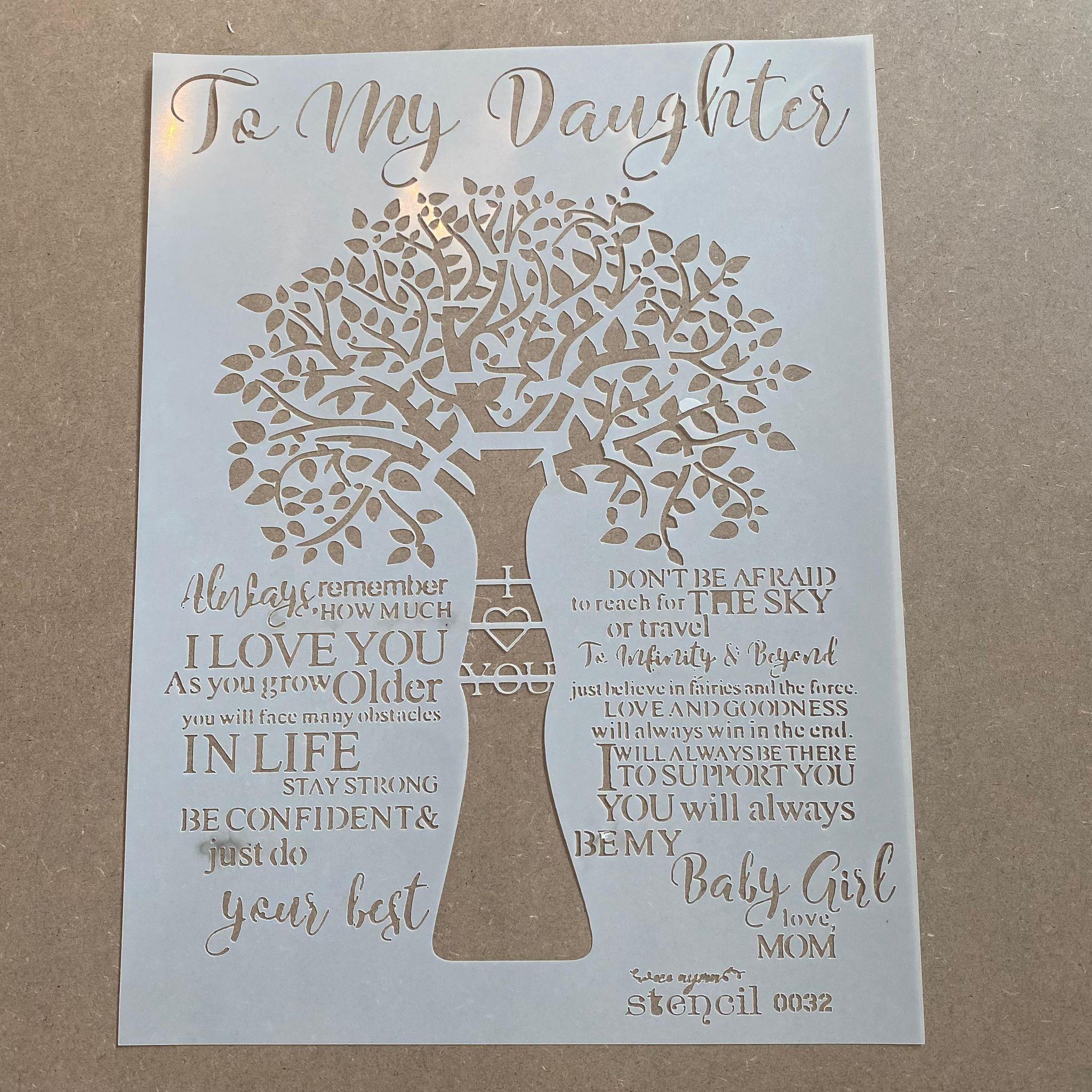 AĞAÇLI STENCİL 0032