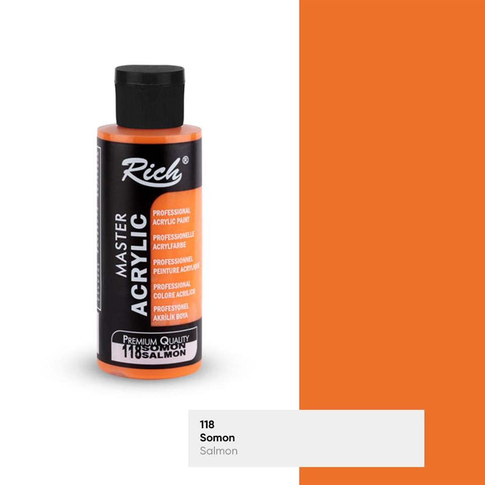 AKRİLİK BOYA 118 SOMON