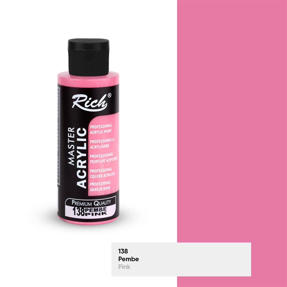 AKRİLİK BOYA 138 PEMBE