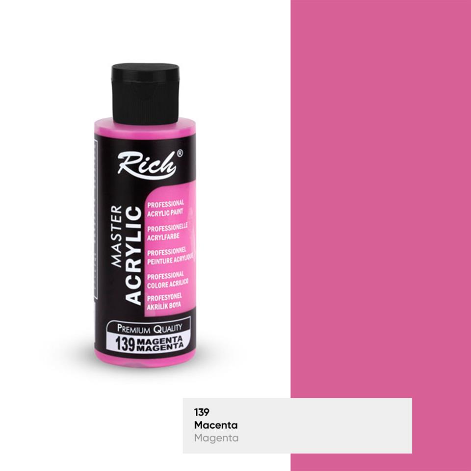 AKRİLİK BOYA 139 MAGENTA