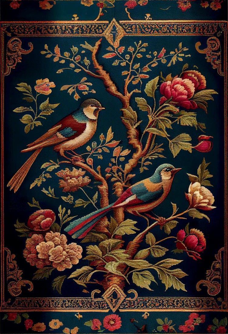 BAROK KUŞLU DEKUPAJ