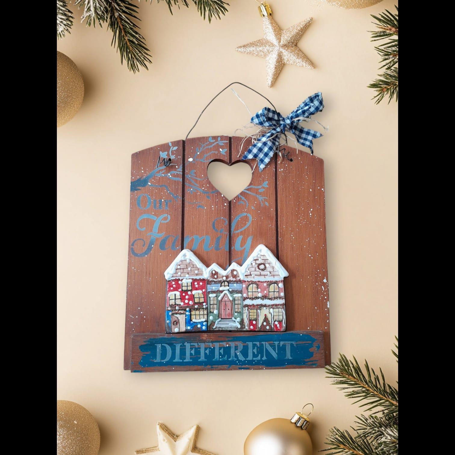 ÇİNİ EVLİ DUVAR PANOSU