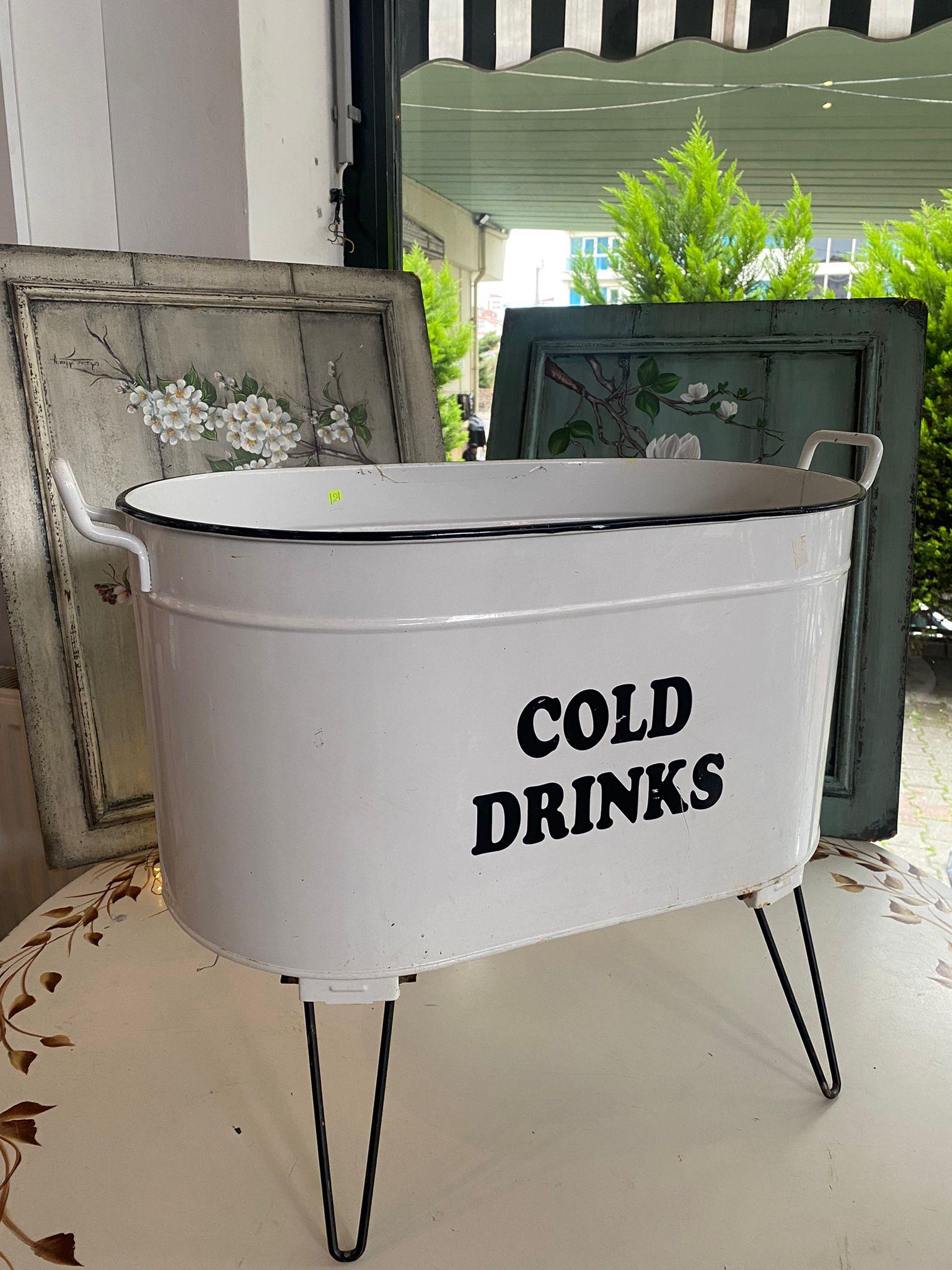 COLD DRINKS GALVANİZ KOVA