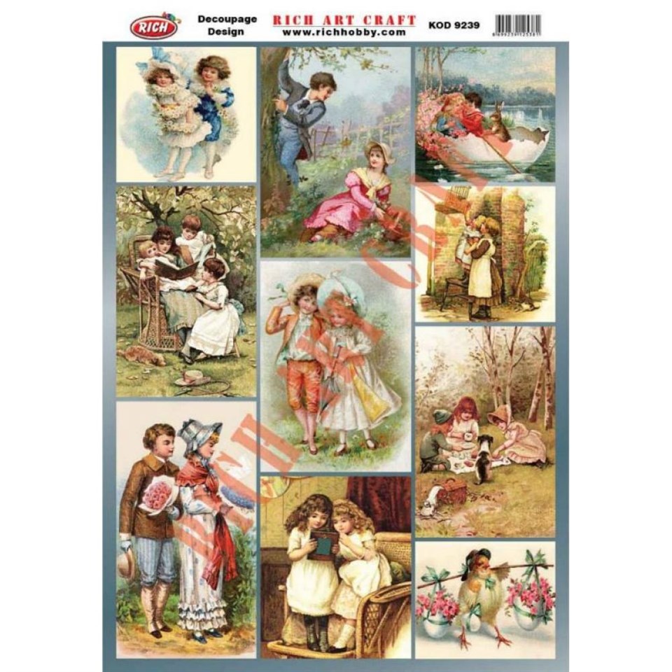 DEKUPAJ KAĞIDI KOD 9239