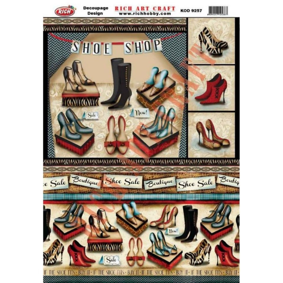 DEKUPAJ KAĞIDI KOD 9257