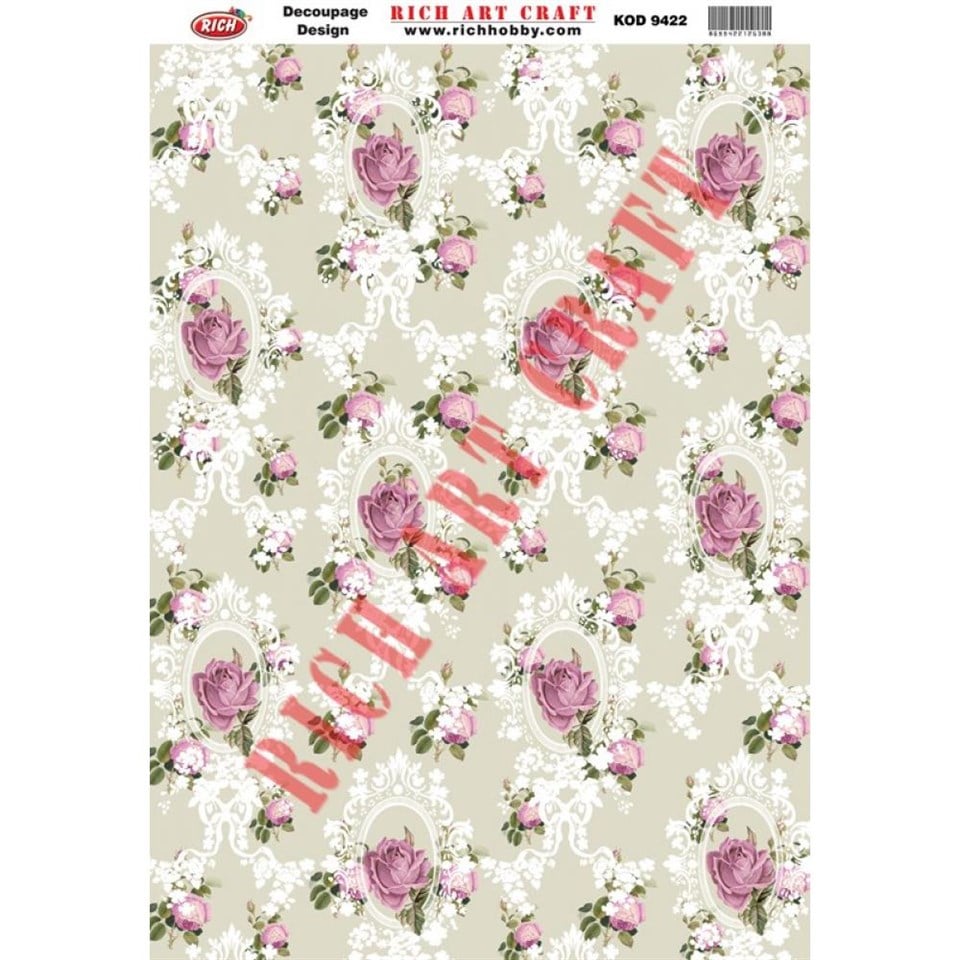 DEKUPAJ KAĞIDI KOD 9422