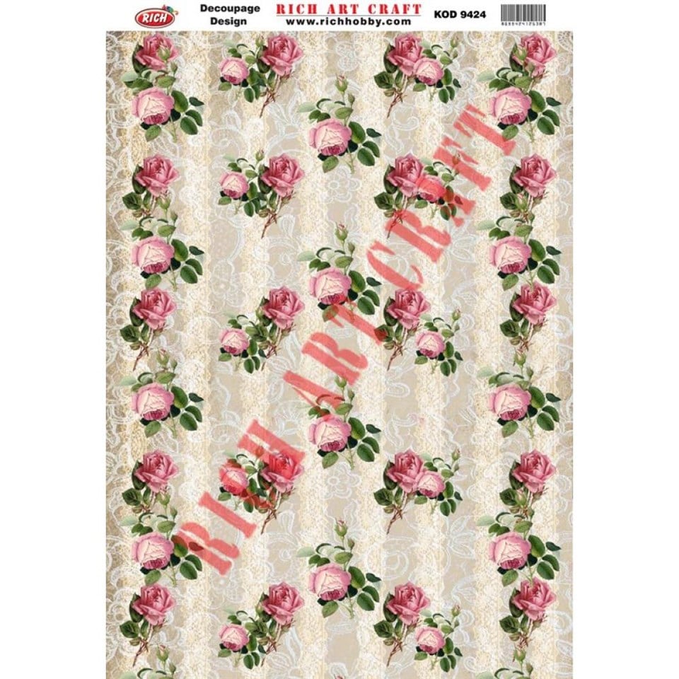 DEKUPAJ KAĞIDI KOD 9424