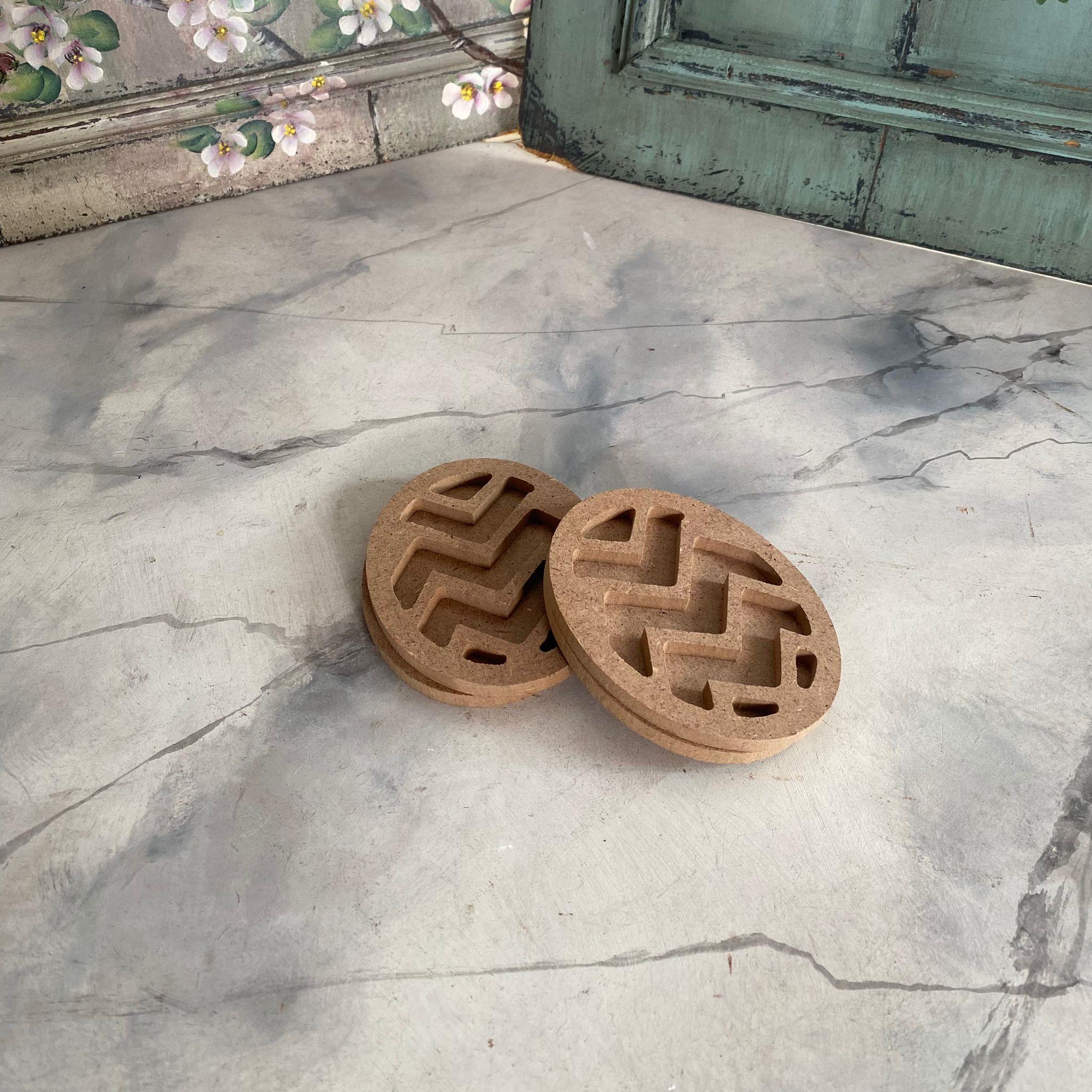 DESENLİ MDF YUMURTA