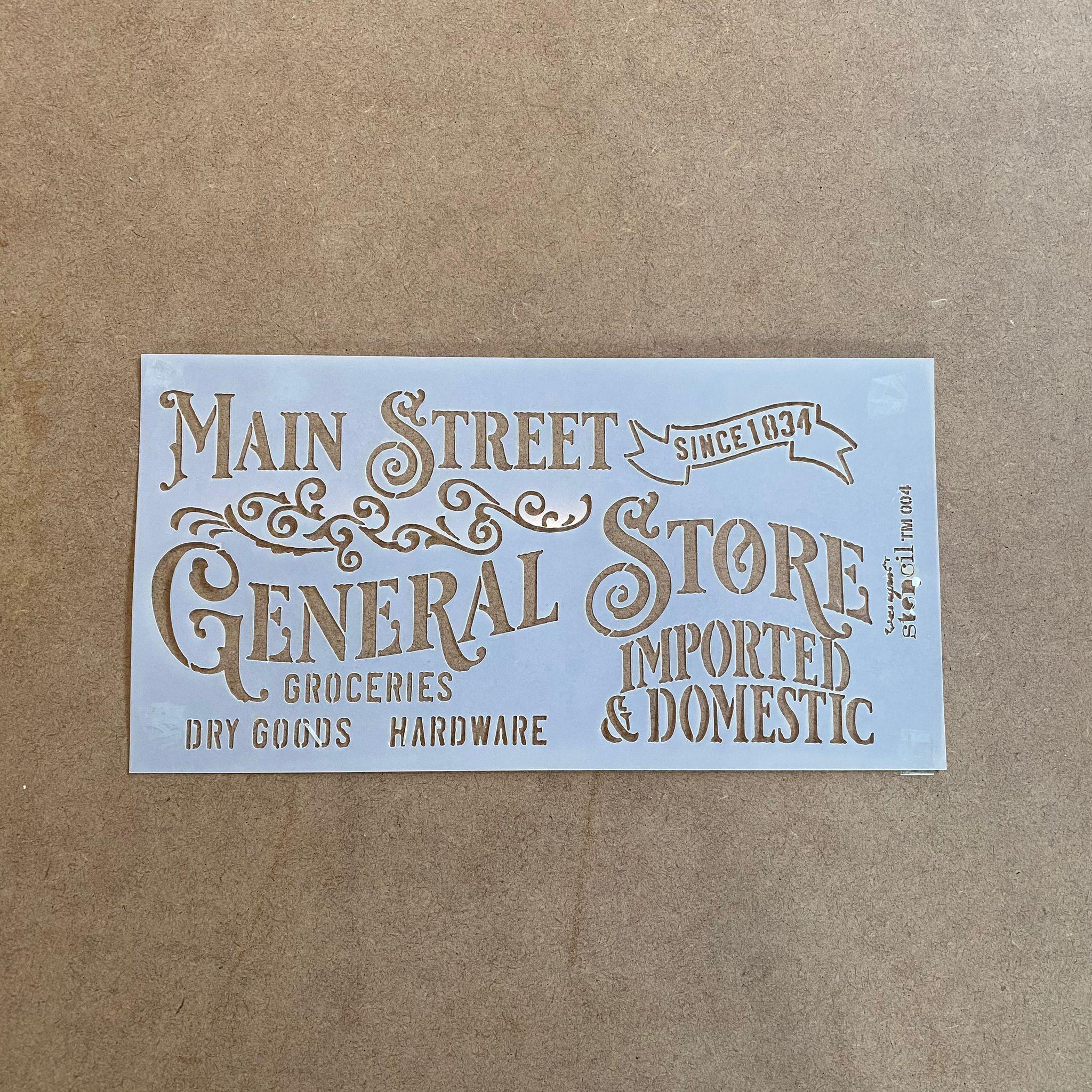 DİKDÖRTGEN STENCİL TM004