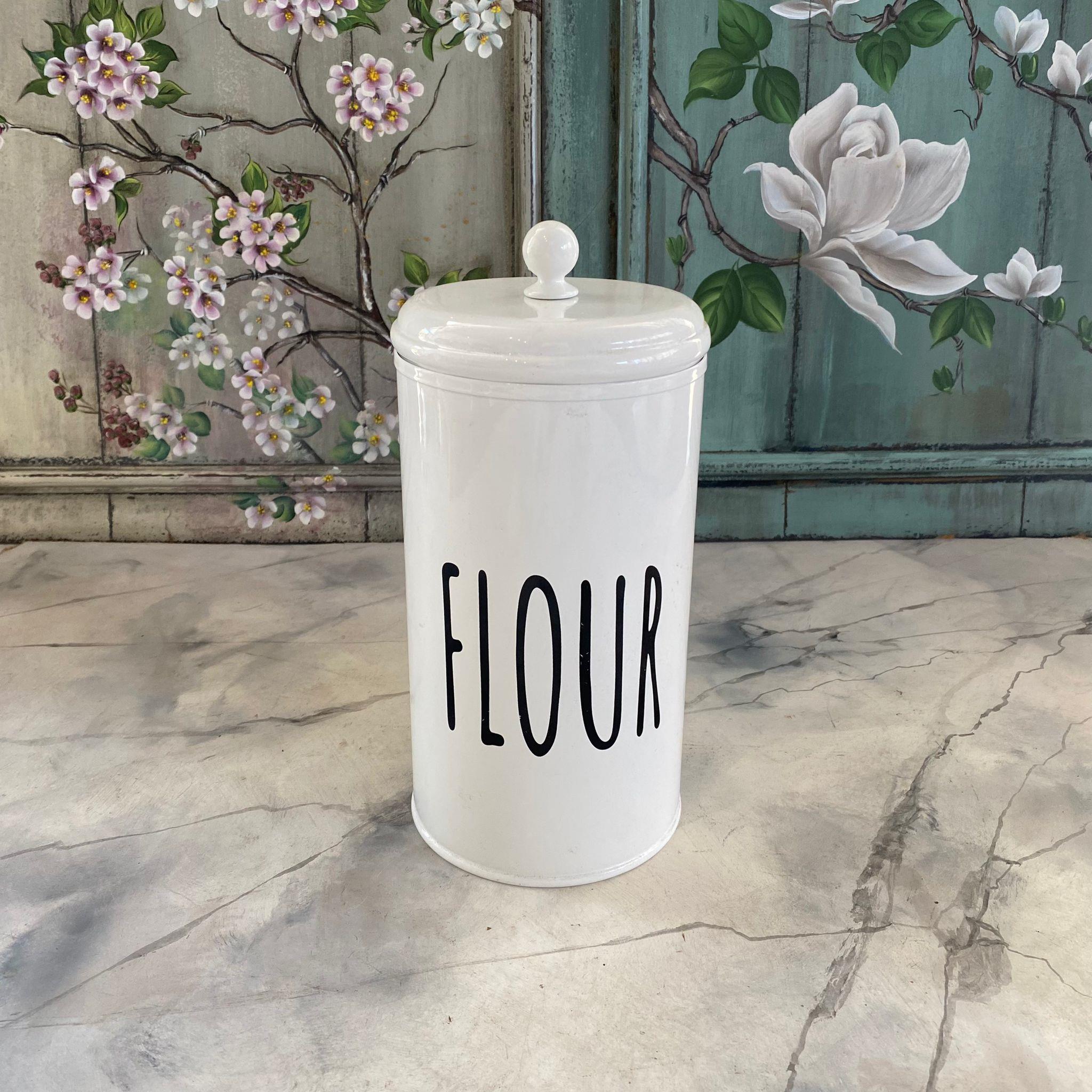 GALVANİZ BEYAZ UN KAVANOZU