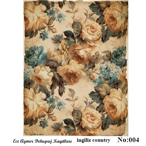 İNGİLİZ COUNTRY DEKUPAJ 04