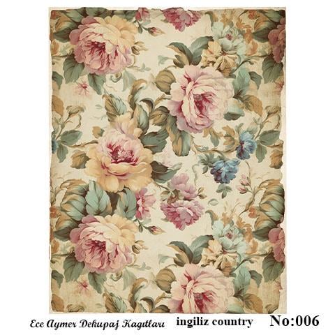 İNGİLİZ COUNTRY DEKUPAJ 06