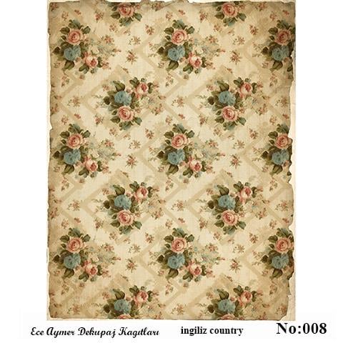 İNGİLİZ COUNTRY DEKUPAJ 08