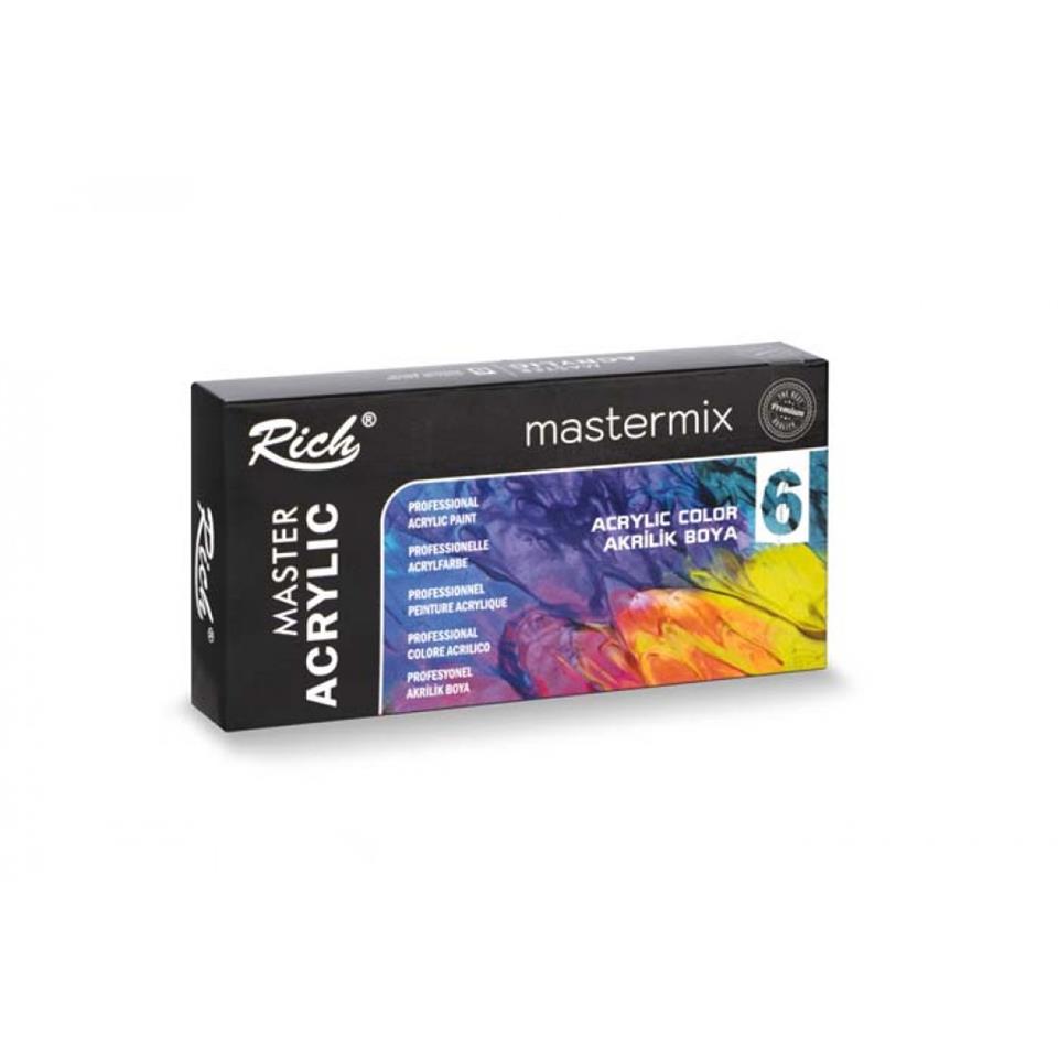Master Mix Akrilik Boya Set 6'lı 