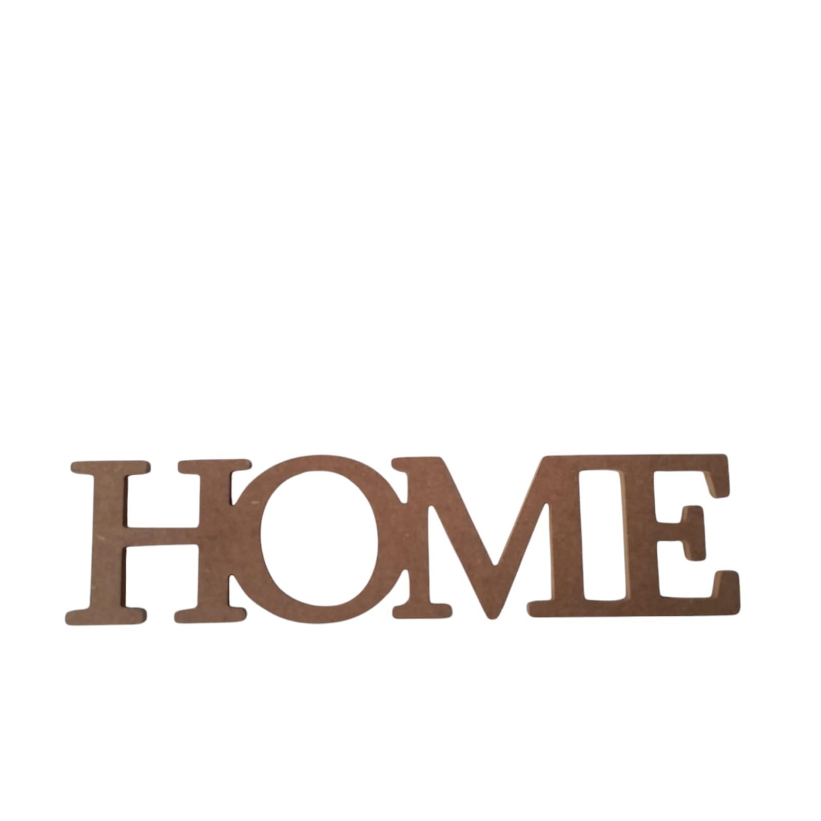 MDF HOME YAZISI İNCE 