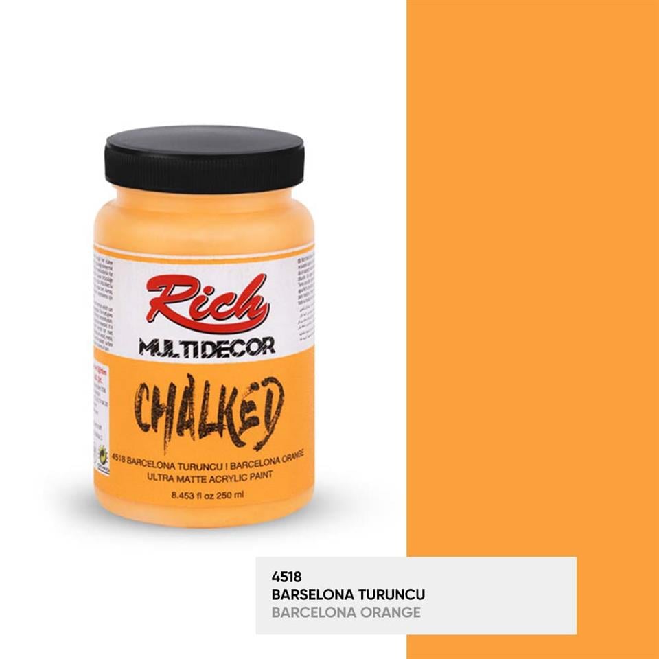 MULTİ DECOR CHALKED 4518 BARCELONA TURUNCU