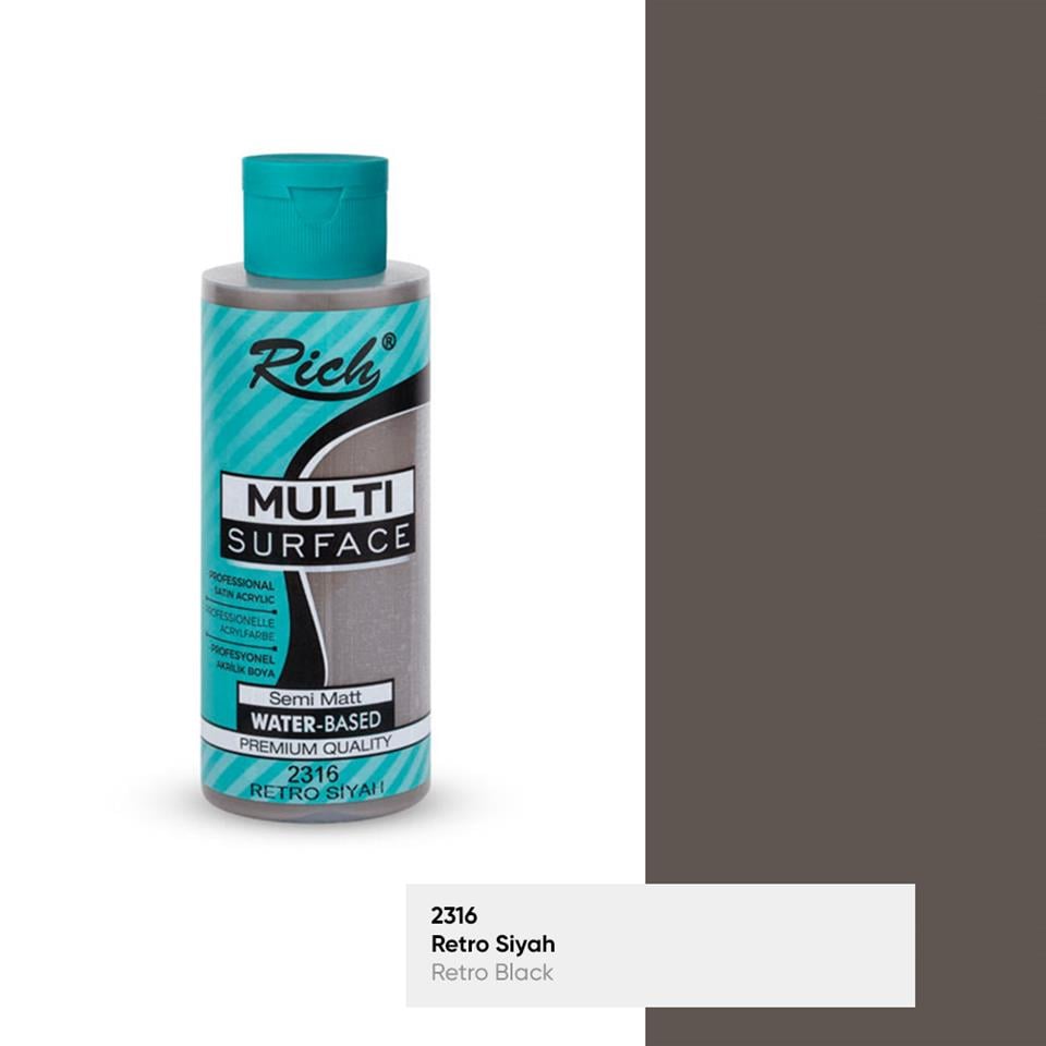 MULTİ SURFACE 2316 RETRO SİYAH 