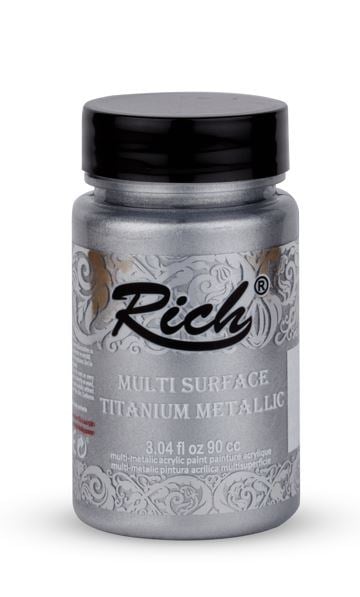 MULTİ TİTANYUM METALİK ANTİK GÜMÜŞ
