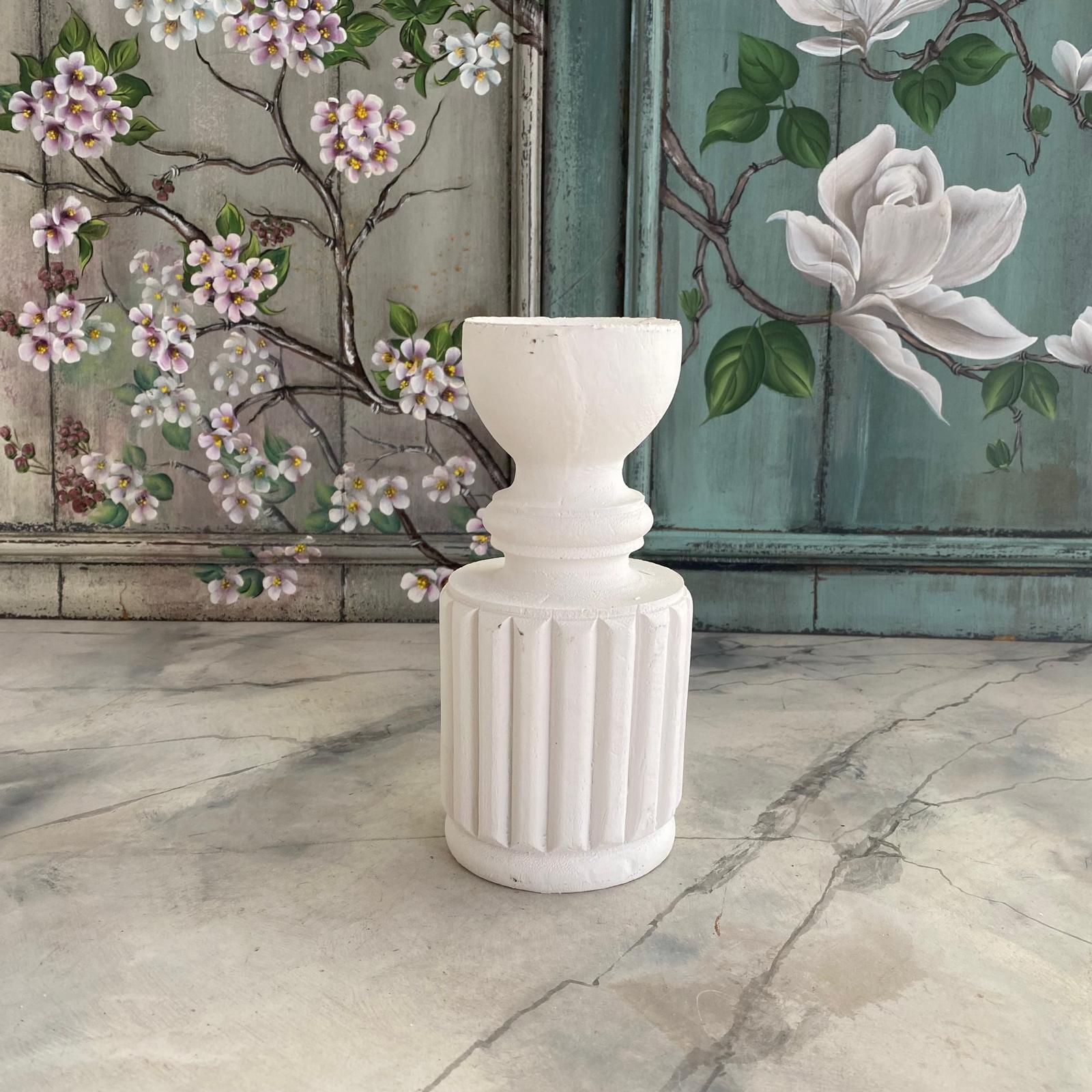 POLYESTER TIRTIKLI KÜÇÜK ŞAMDAN