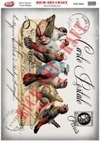 RİCH PİRİNÇ DEKUPAJ KAĞIDI KOD:8054