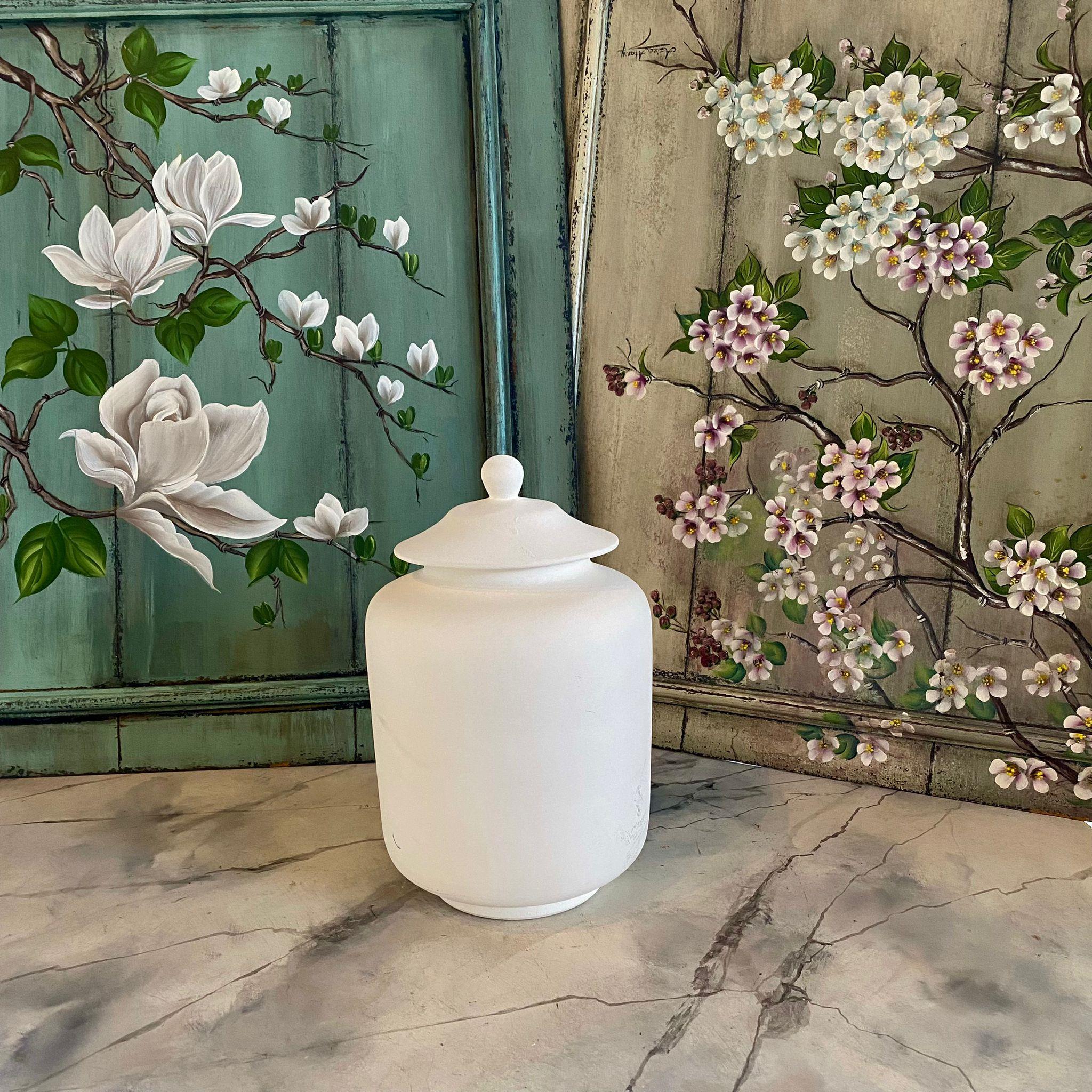 SERAMİK ORTA BOY TOMBUL KAPAKLI KÜP