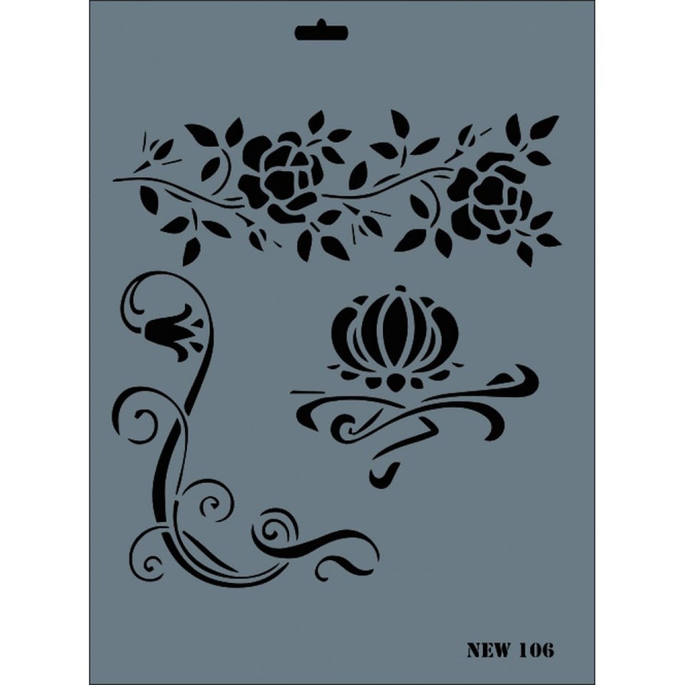 STENCİL NEW SERİ XL 106