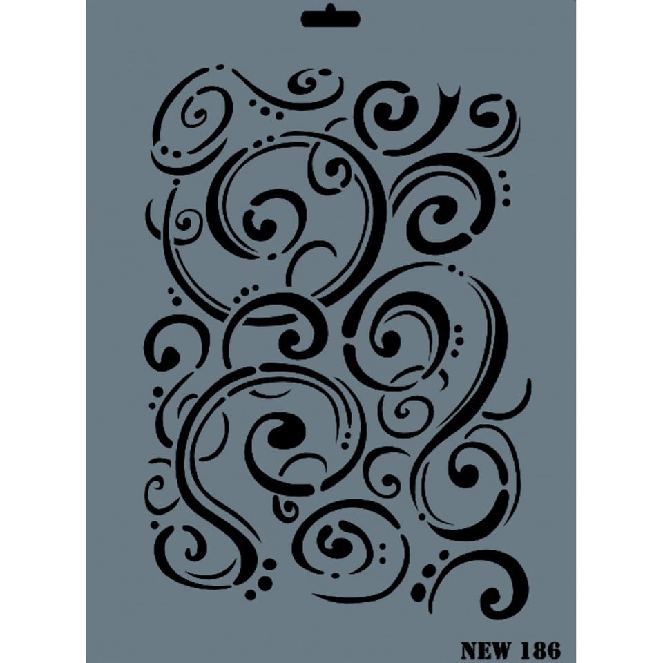 STENCİL NEW SERİ XL 186