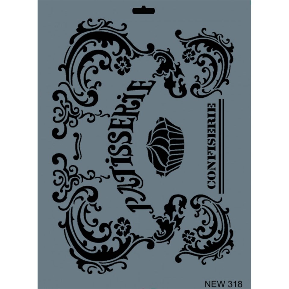 STENCİL NEW SERİ XL 318