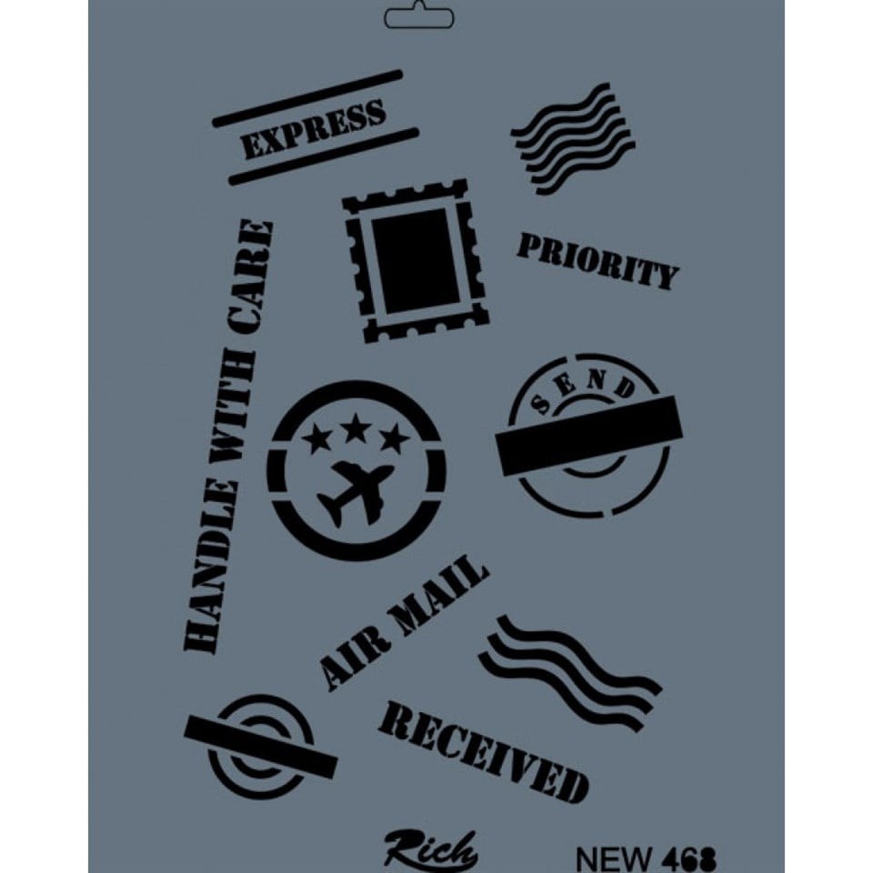 STENCİL NEW SERİ XL 468